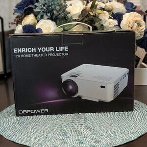 O1 DBPOWER T20 Home Theater Projector